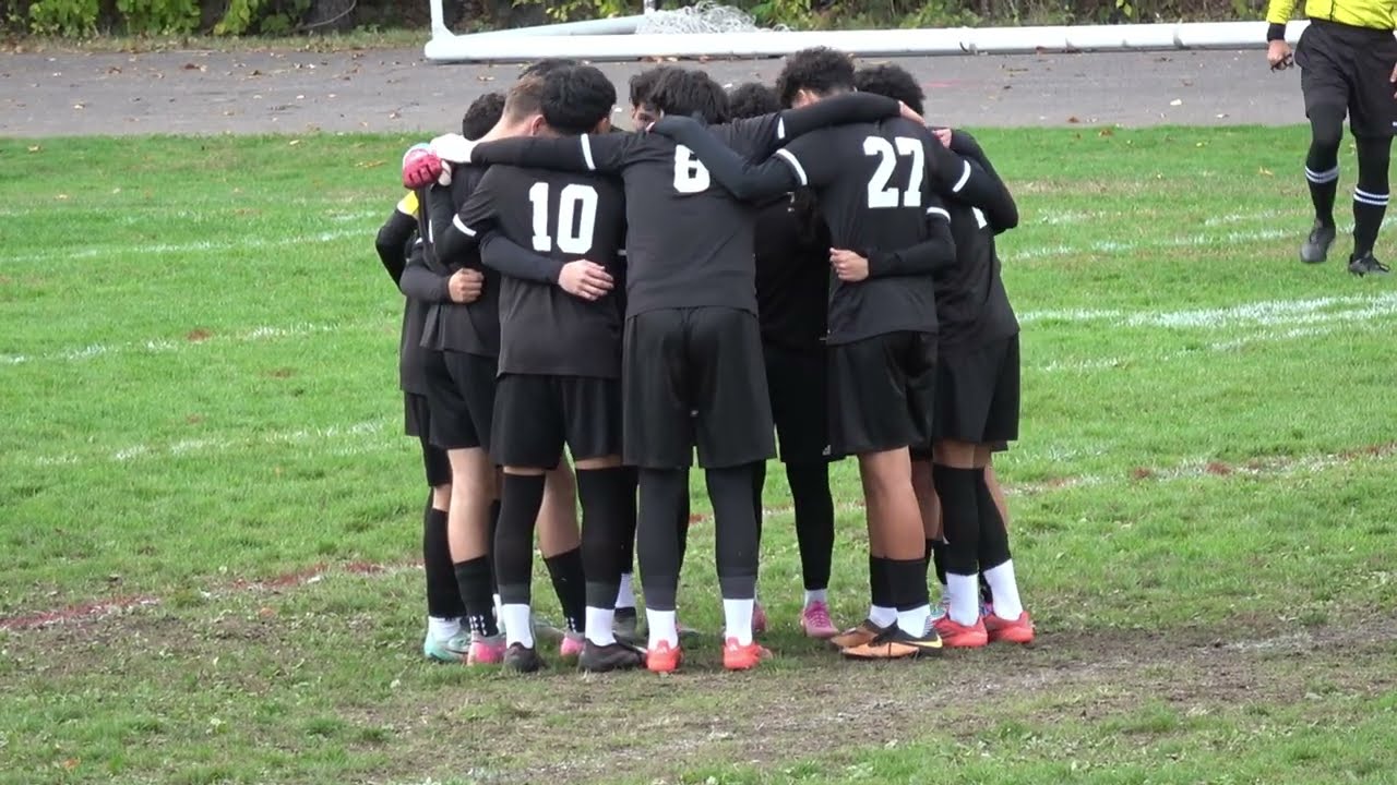 10_16_25 Northeast Metro Tech Soccer (black) vs KIPP High School (white) Win 6-0