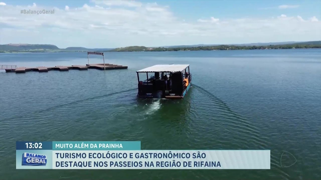 Muito além da prainha: ecoturismo e gastronomia são destaque nos passeios em Rifaina