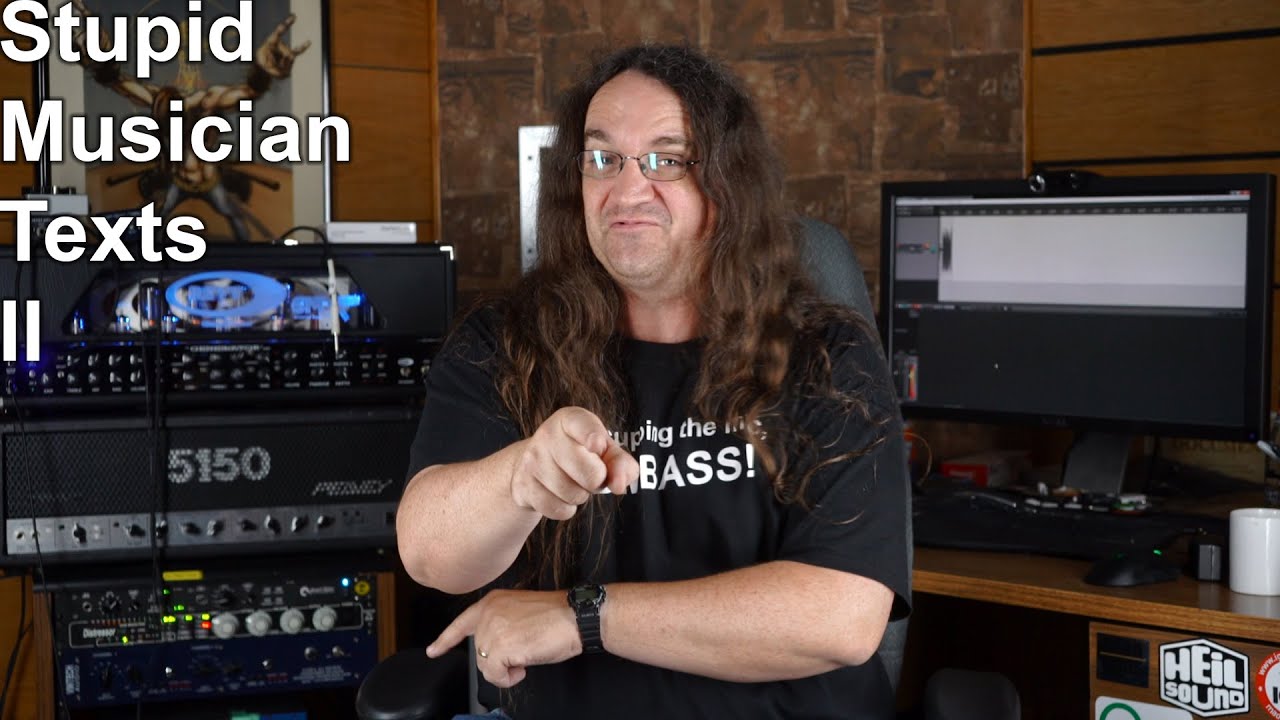 Stupid Musician Texts II | SpectreSoundStudios