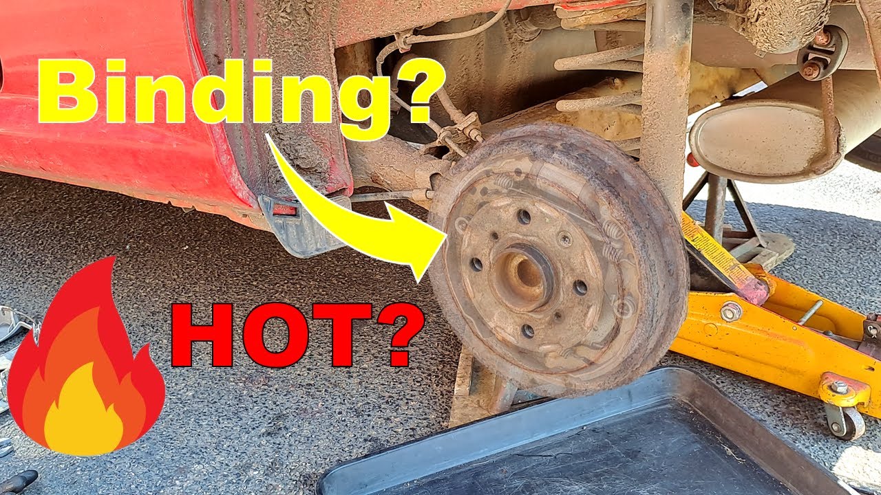 ❓What Causes Rear Drum Brakes to Bind❓ 4 Causes.