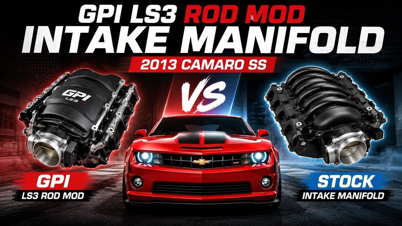 Установка и настройка впускного коллектора Ls3 GPI Rod Mod