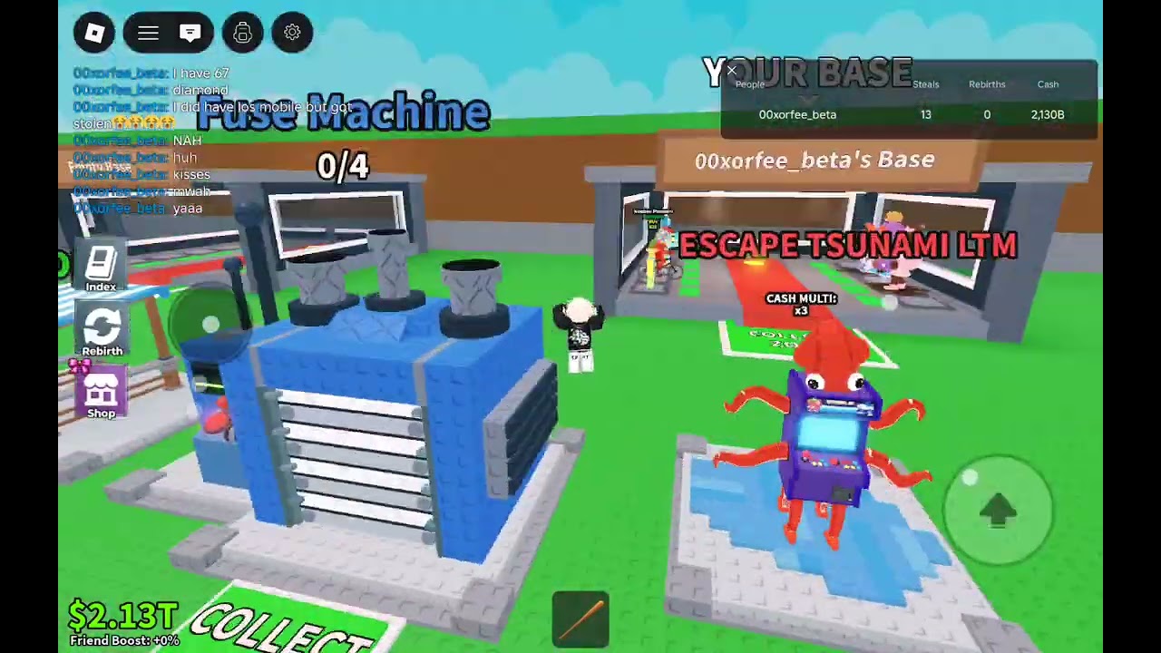 Playing steal a brainrot 