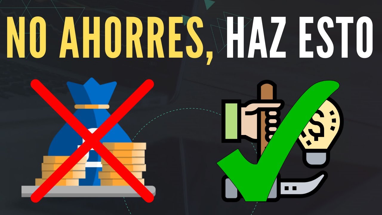 ❌AHORRAR ES MALO❌ Te explico por qué