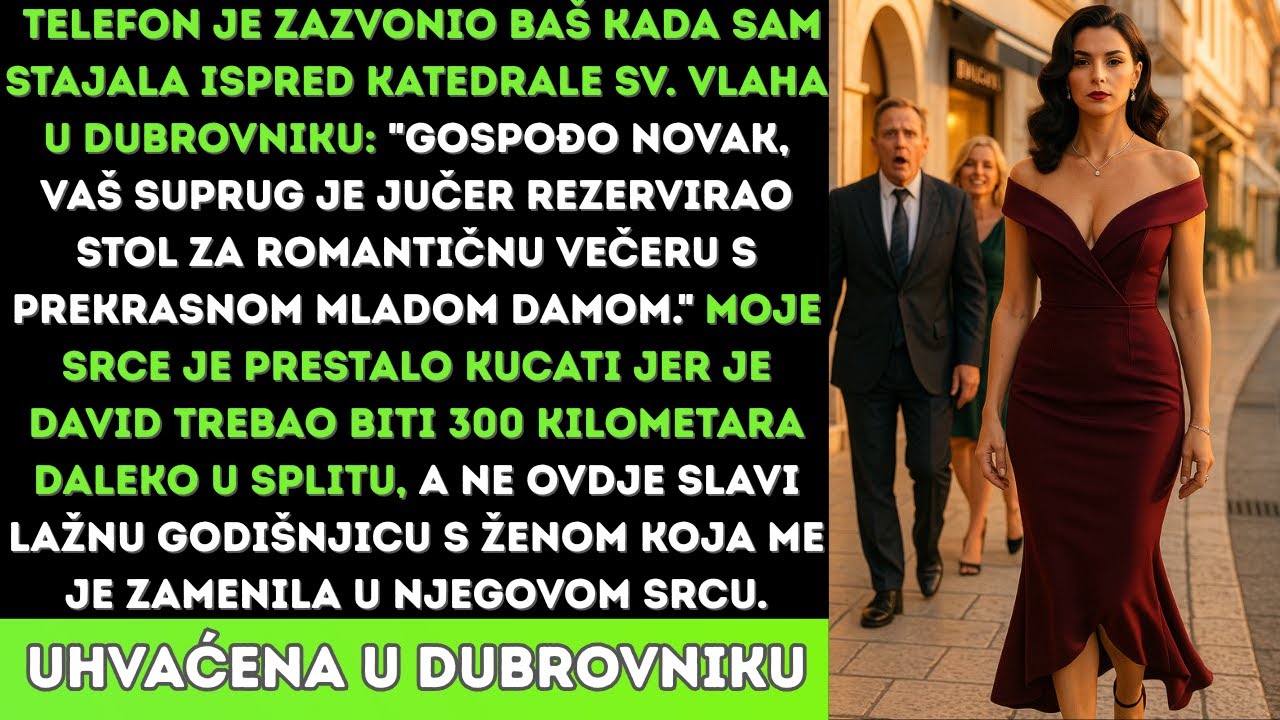 Uhvatila sam muža u Dubrovniku s LJUBAVNICOM — a ona nije znala da sam ja njegova supruga!