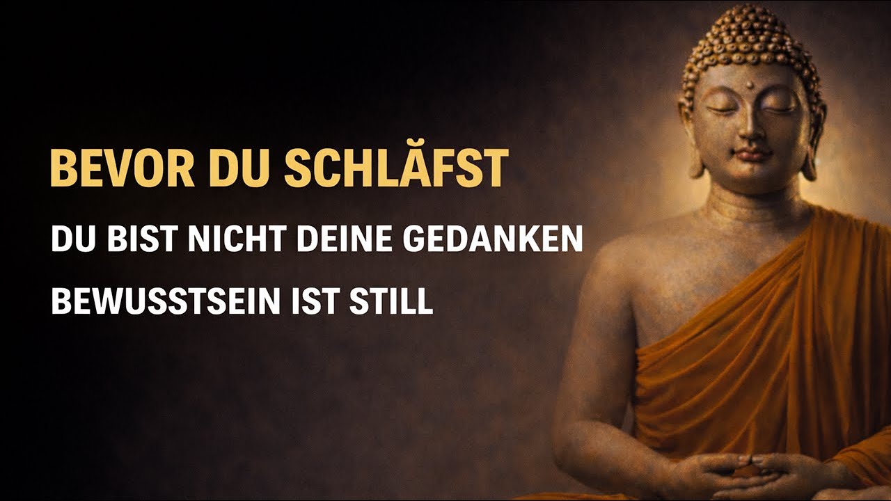 Bevor du schläfst: Loslassen, Stille und innerer Frieden | Buddhistische Reflexionen