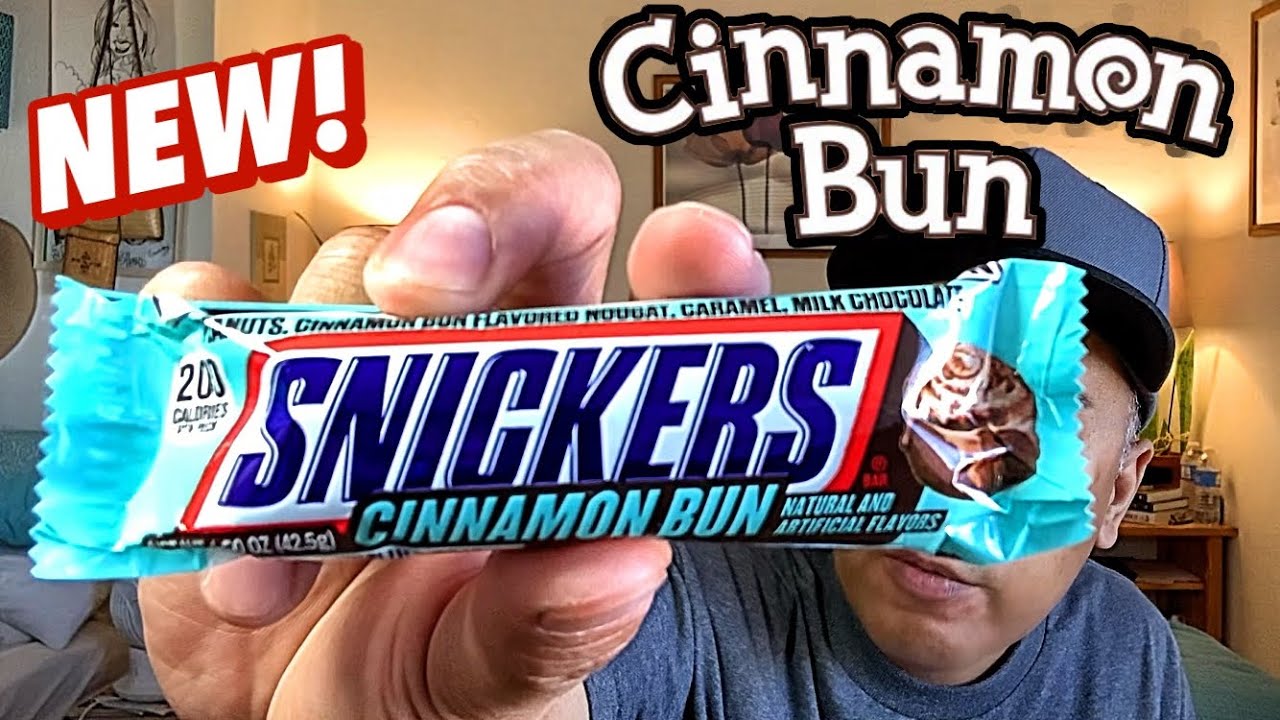 NEW SNICKERS CINNAMON BUN REVIEW