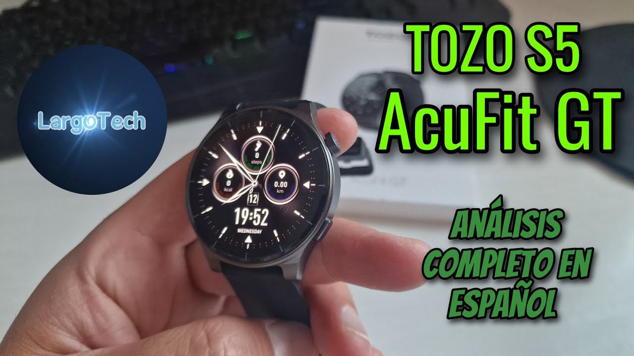 Smartwatch TOZO S5 Acufit con llamadas Bluetooth