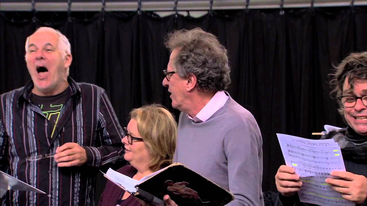 A Funny Thing Happened on the way to the Forum: The Cast rehearse Comedy Tonight