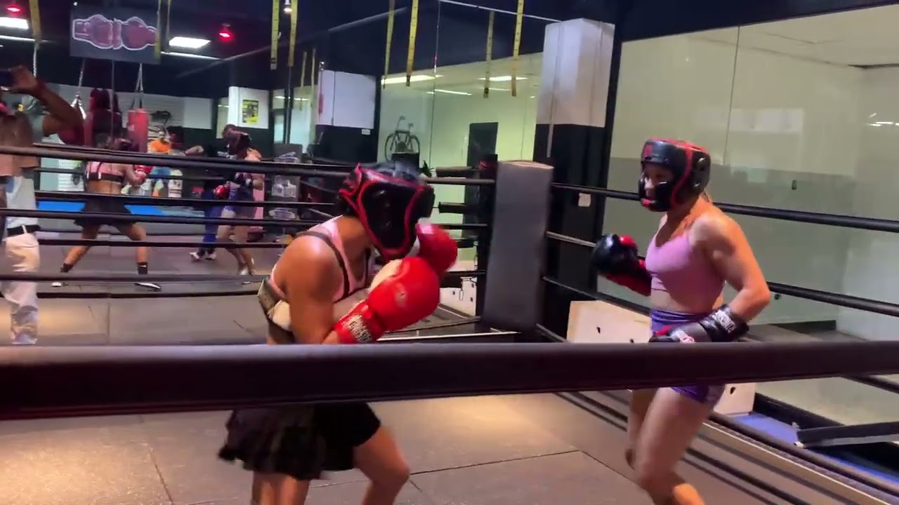 sparring boxeo femenino 