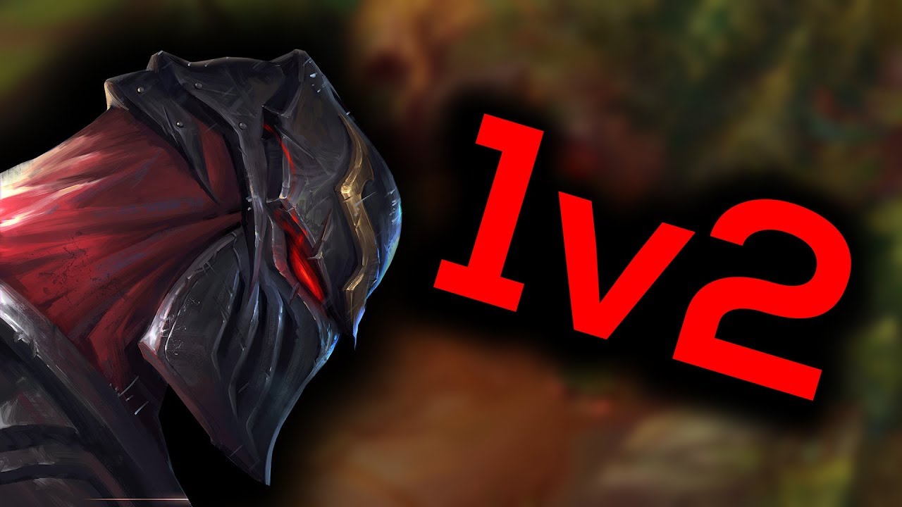 HOW TO WIN A 1v2 FIGHT WITH ZED?
