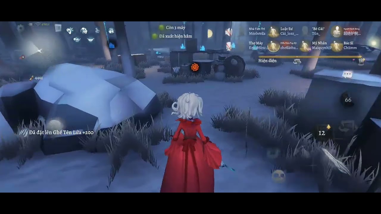 madam đã trốn thoát khỏi trang viên thành công/identity v 