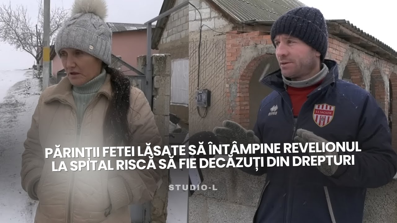 Părinții fetei lăsate să întâmpine Revelionul la spital riscă să fie decăzuți din drepturi