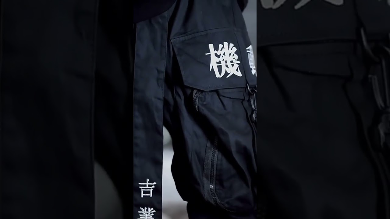 Cyber Techwear Men&rsquo;s Techwear Cargo Pants | Cyberpunk Outfits | Cyber Techwear