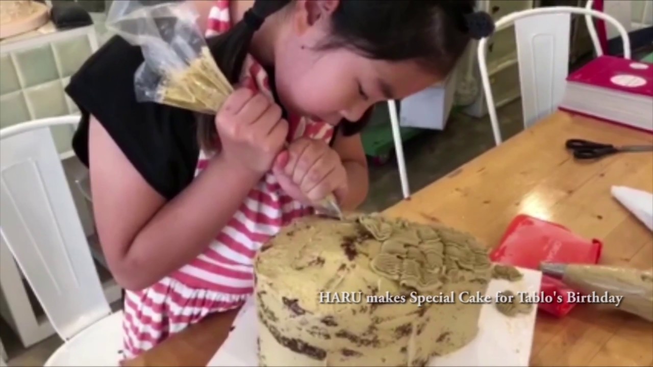 Lee Haru makes special cake for Tablo's Birthday ||  She's so sweet