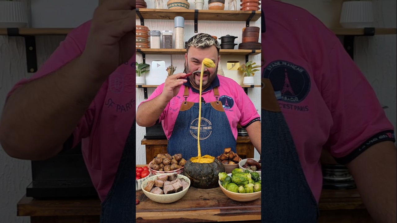 FONDUE DE ZAPALLO CABUTIA Y QUESO