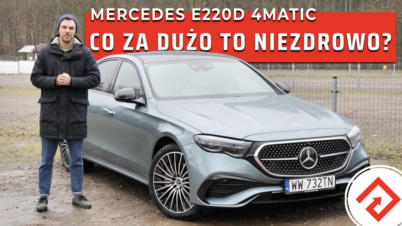 Mercedes E220d W214 &ndash; jeszcze więcej ekran&oacute;w!