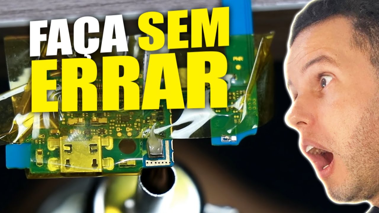 TROCA DE MICROFONE SMD DE CELULAR