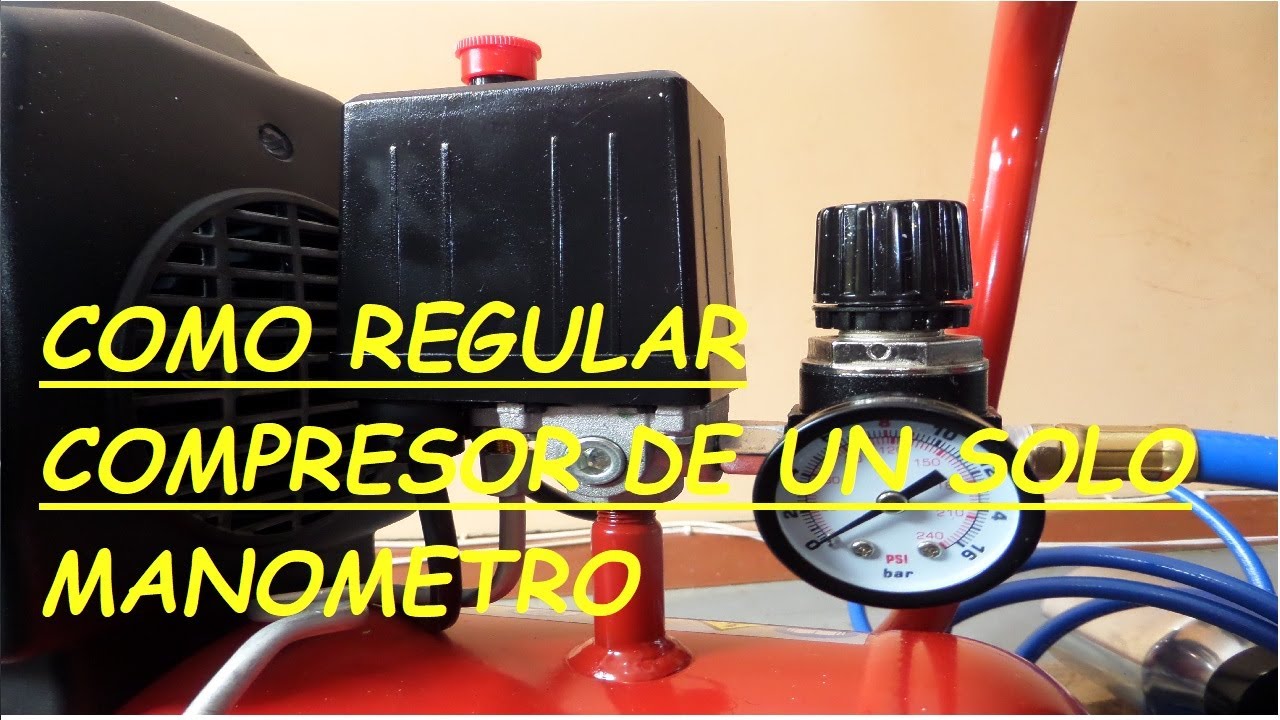Cómo usar el COMPRESOR de la marca EINHELL