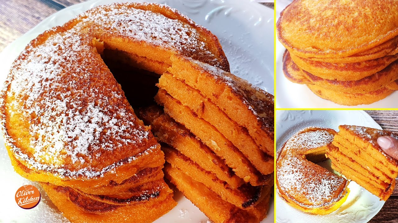 Easy Carrot Pancake Recipe for Healthy Breakfast | Oliver Kitchen