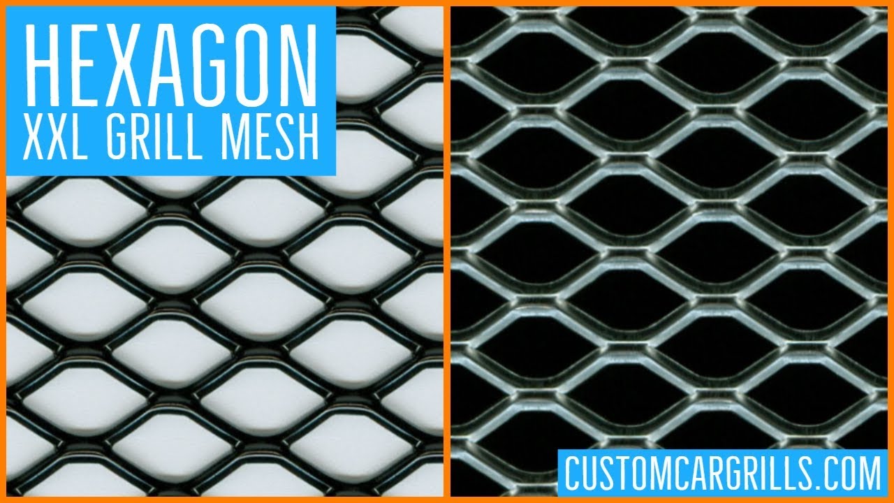 Hexagon XXL Universal Aluminum Grill Mesh - by customcargrills.com