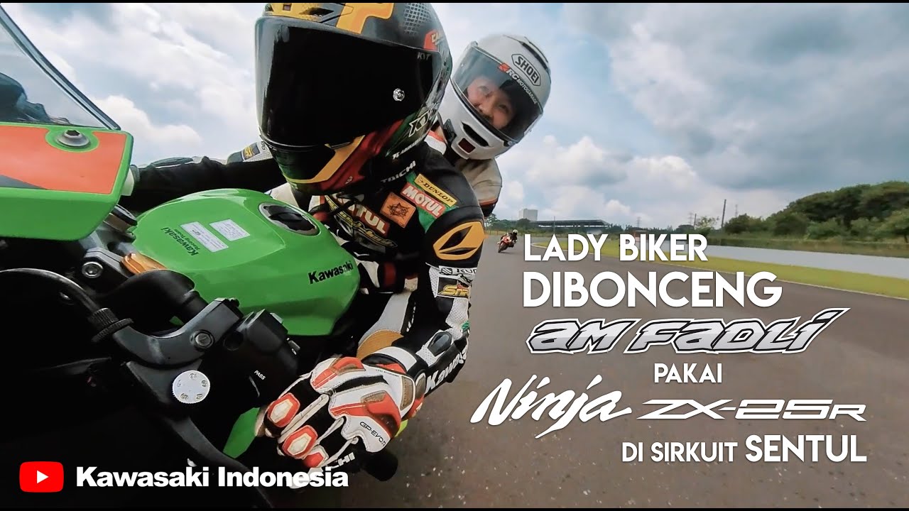 Tandem Riding bersama AM FAdly diatas Ninja ZX-25R
