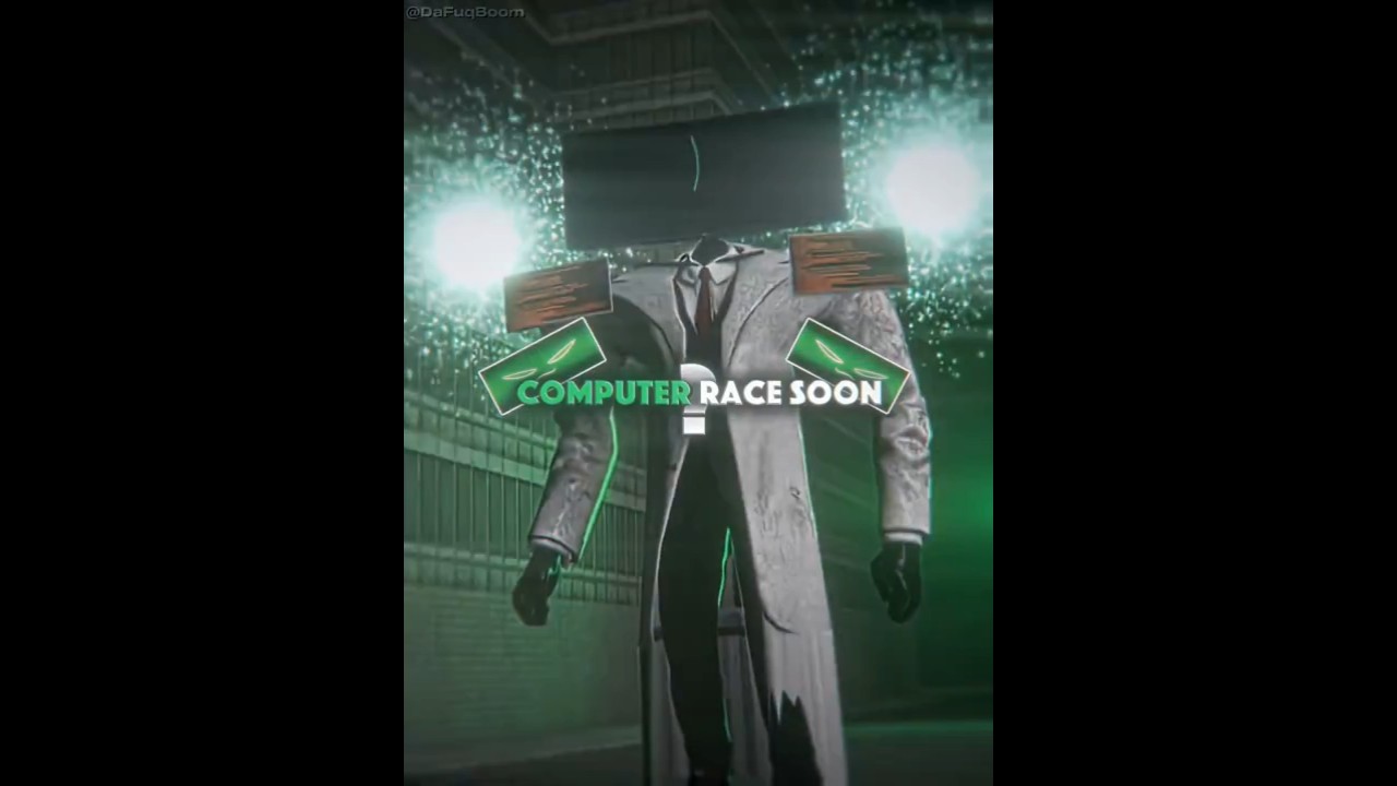Computer race leak? | SKIBIDI TOILET | #shorts #skibiditoilet #forskibiditoilet #edit