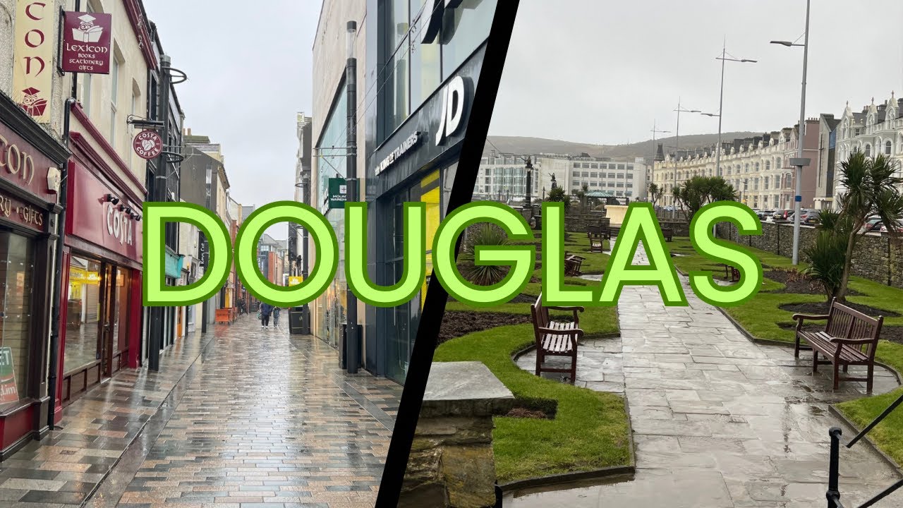 Douglas | Isle of Man 🇮🇲 | City Center | Walking Tour
