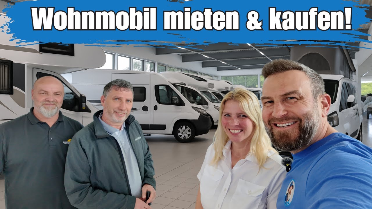 Wohnmobile mieten oder kaufen | Unser Besuch im Autohaus Dinnebier Potsdam.