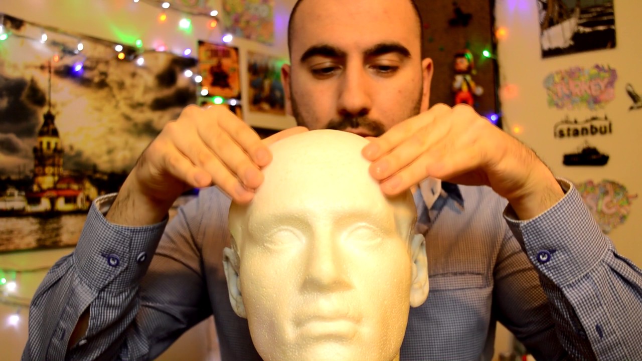 ASMR Turkish Barber Head Massage | Türkçe ASMR Kafa Masajı