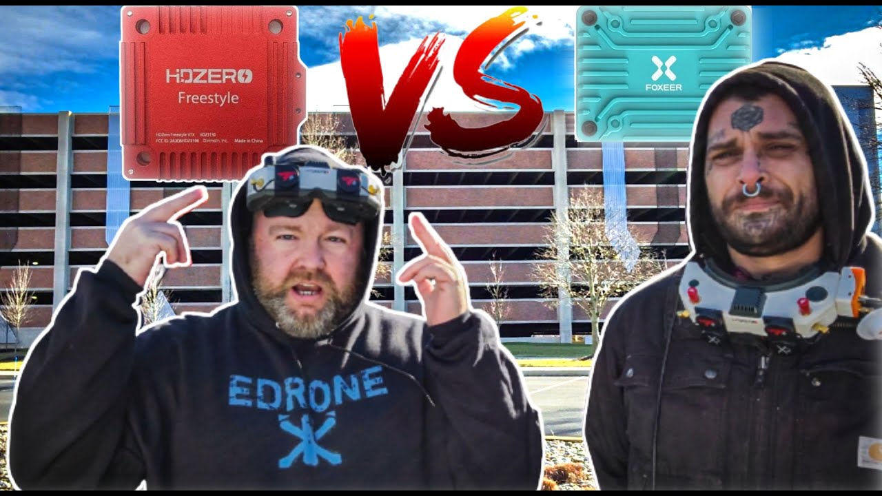 HDZero Goggles HDZero VS Analog Penetration Testing w/@BOTGRINDER #hdzero #fpv #drones
