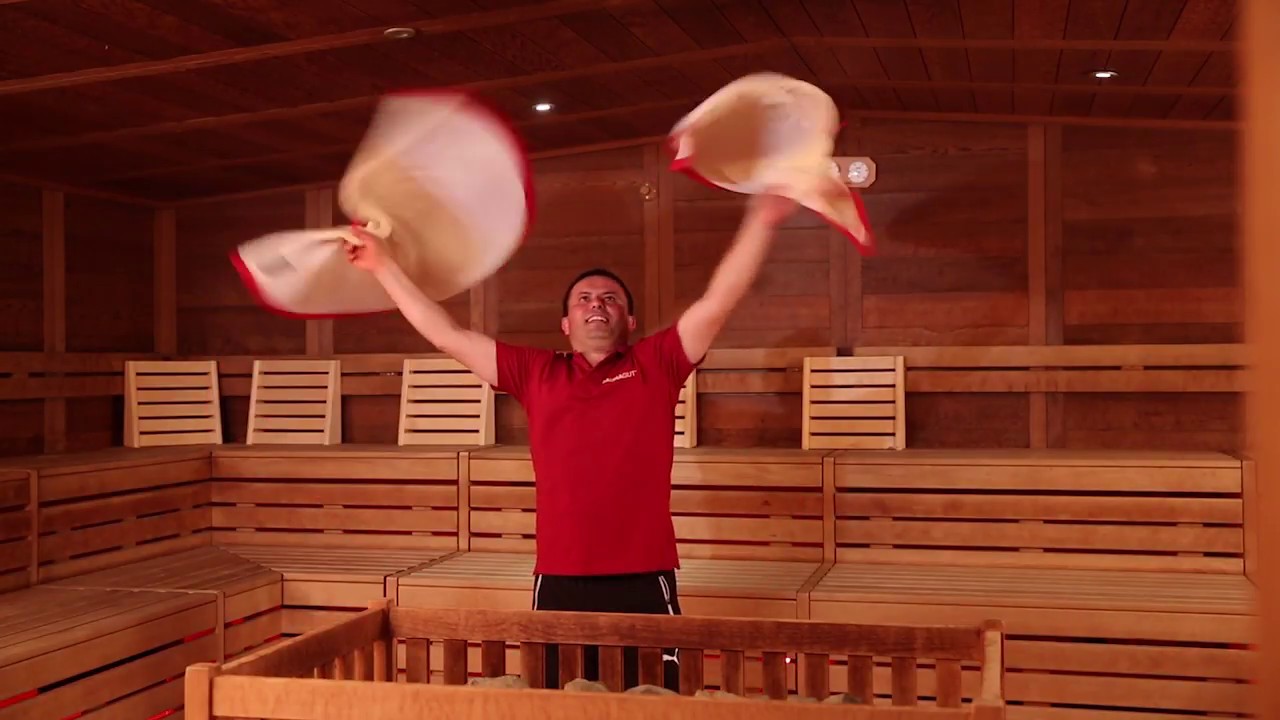 Aufguss-Wedeltechniken in der Sauna