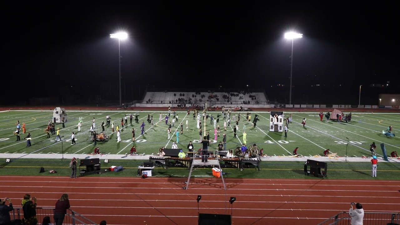Marching Trojan Regiment & Color Guard - 31 Oct 2025