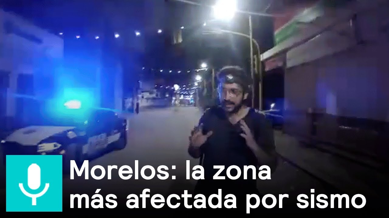 Calle principal de Jojutla refleja la magnitud de la tragedia - Noticieros Televisa
