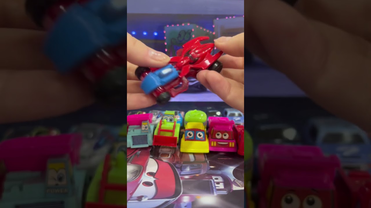 Cars, Spider-Man, asmr toys, cars, cartoon, sprunki, mcqueen, mobil mobilan, truck 