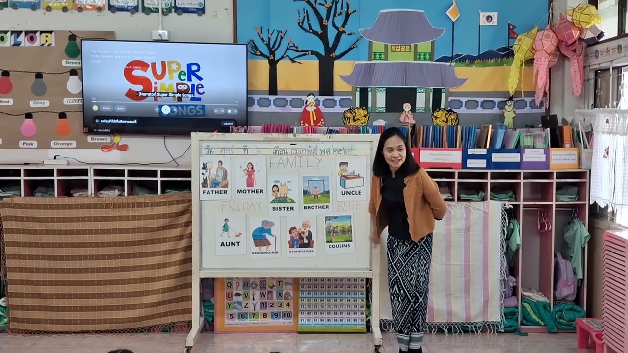 Teaching About Family Members-  SEP Kindergarten 2