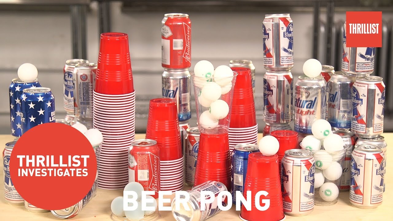 How Beer Pong Became a Classic Drinking Game || Thrillist Investigates