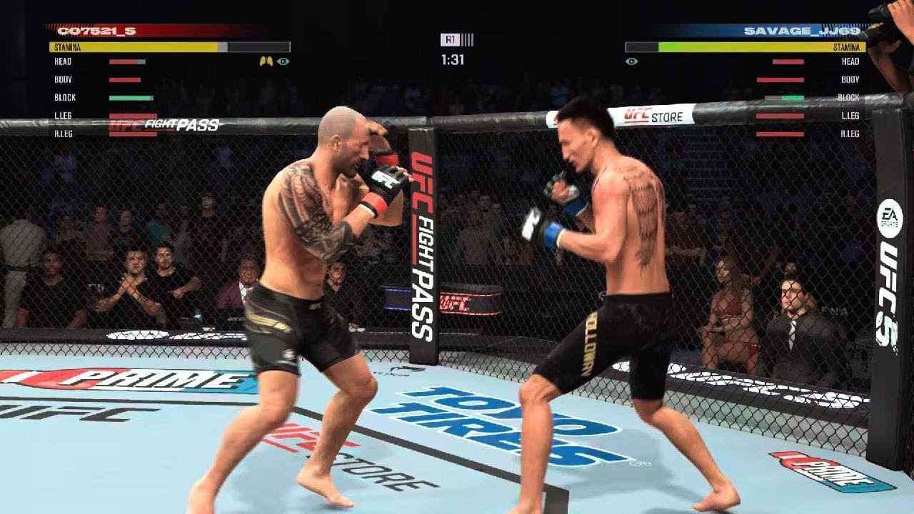 EA SPORTS UFC 5 Rank 15 speed running