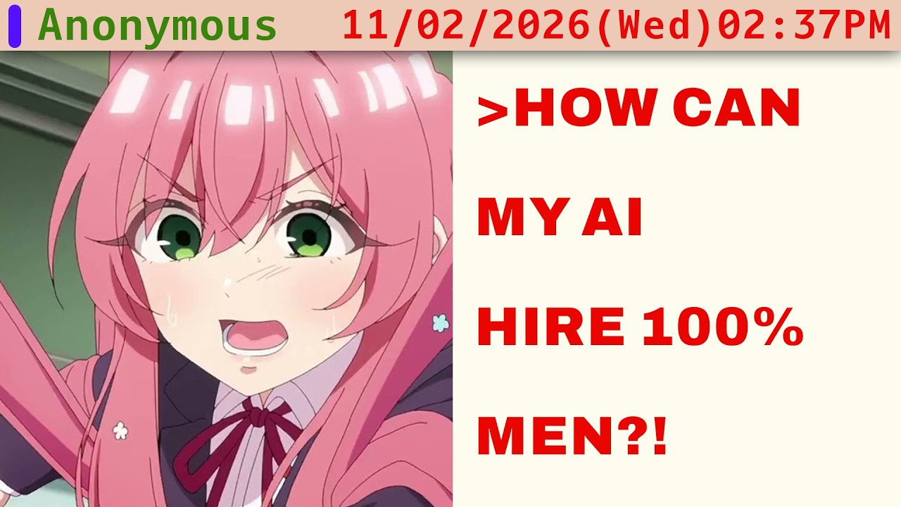 Feminist HR Builds An AI To Fix ‘Male Bias’ - PANICS When It Hired 100% Men