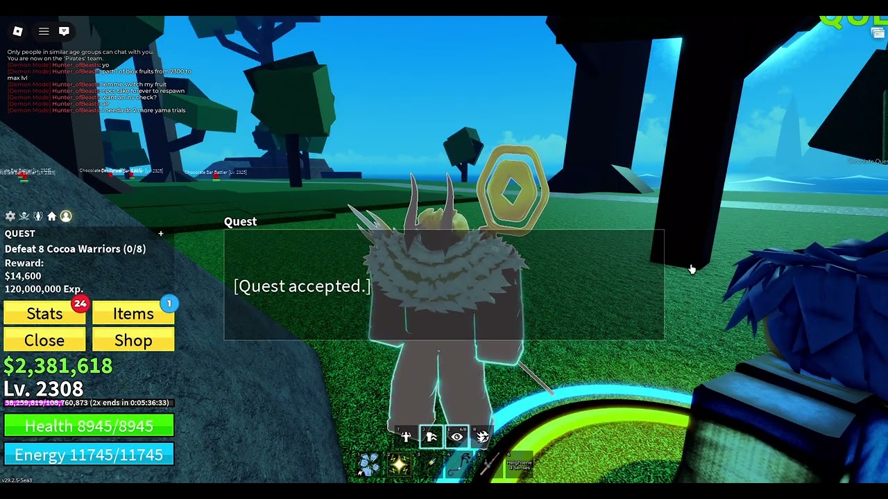 Blox fruits part 1