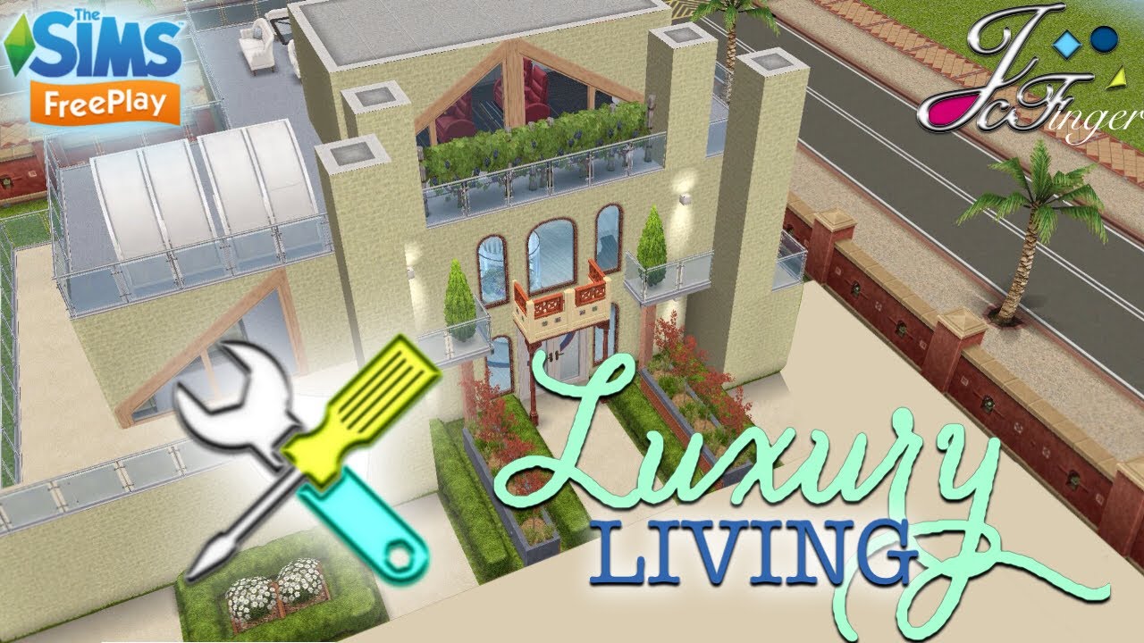 The Sims FreePlay 🛠| LIVE BUILD ⚠️ 🤩| LUXURY HOUSE | 😎 By Joy.