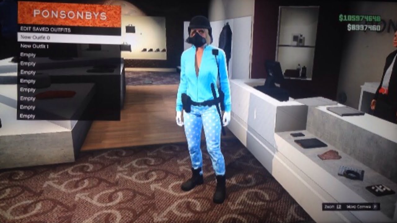 GTA 5 Online Modded Outfits Glitch Female PS3