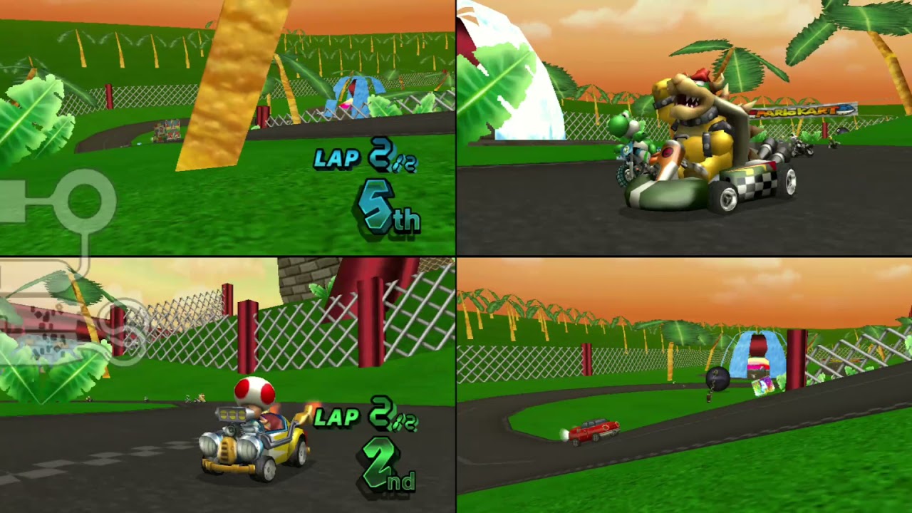 Mario Kart Wii Custom Tracks ✦ 4 Players #305