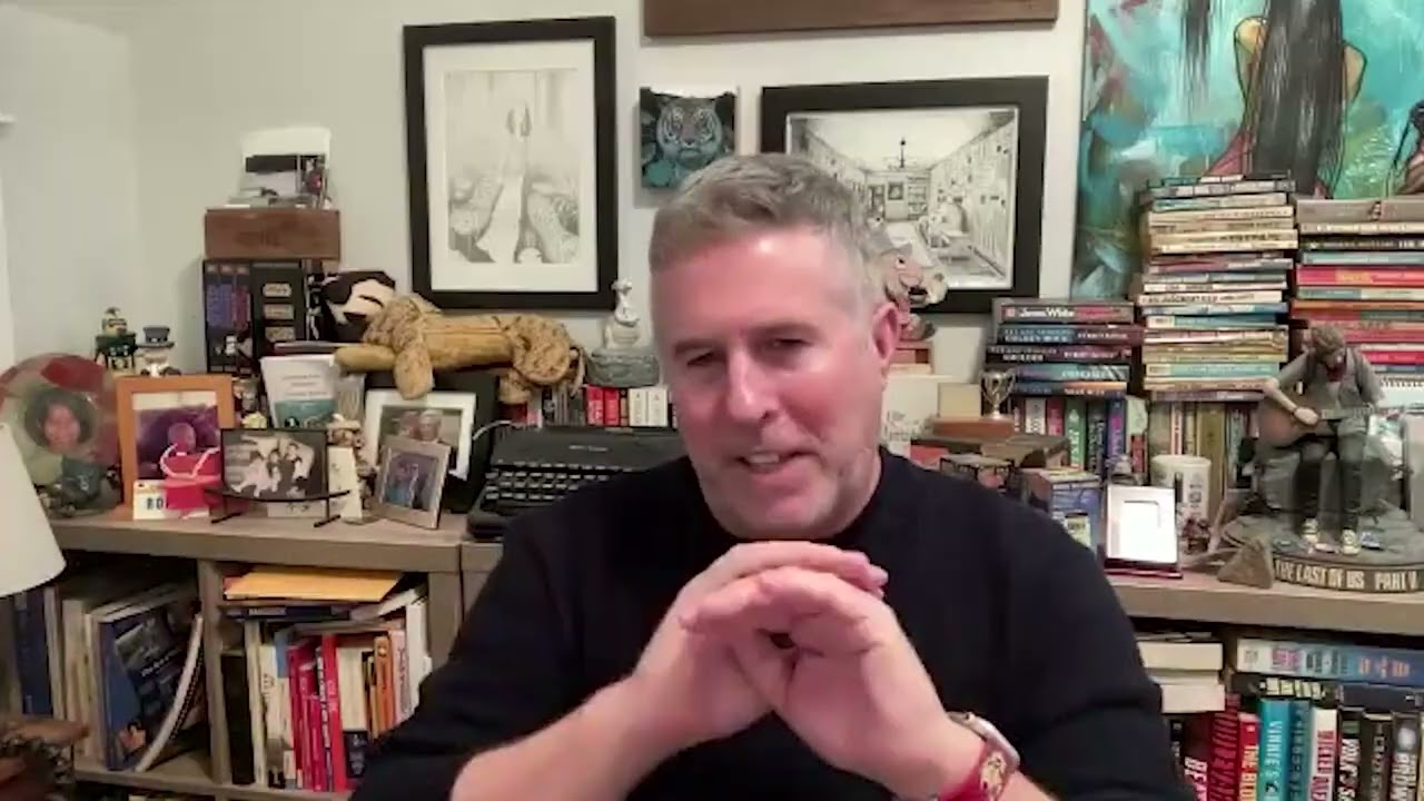 BRETT BATTLES TALKS ABOUT WRITING BLOWN AWAY WITHIN THE  STUART WOODS WORLD ON ABOUT THE AUTHORS TV