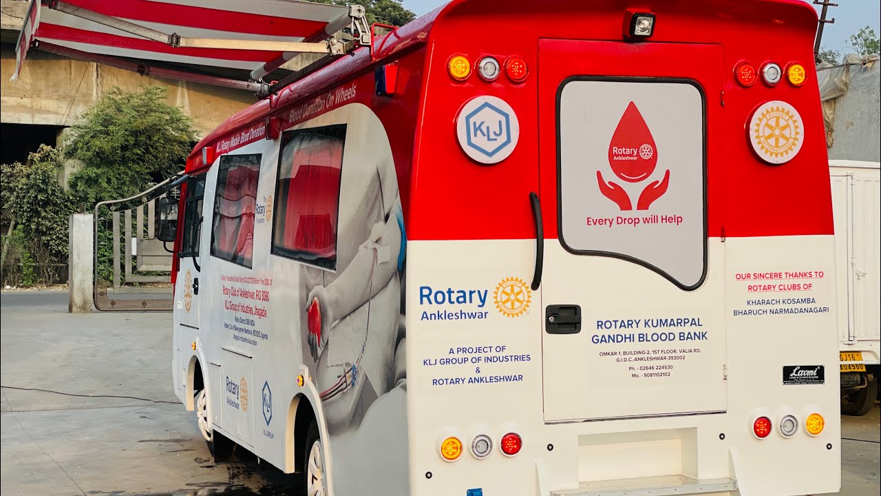 Blood Collection & Transportation Van for  Blood Donation, Collection & Proper Blood Transportation