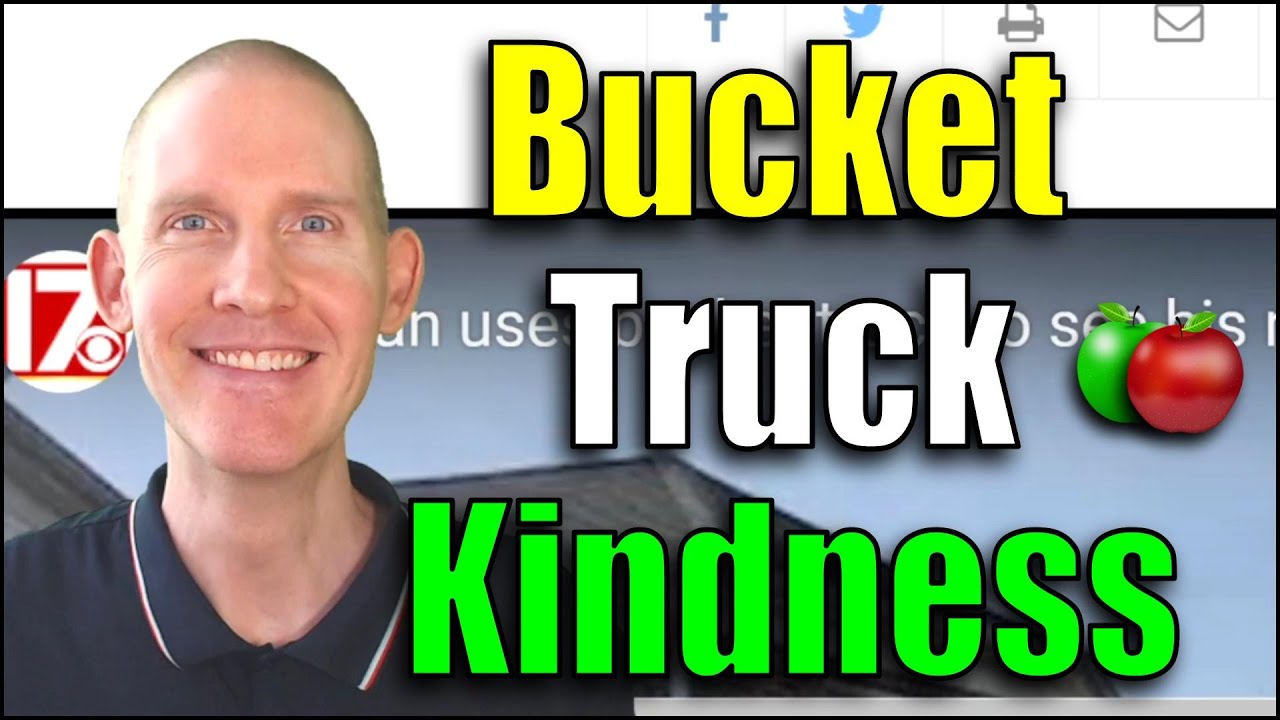 🍏 Odd News | &ldquo;Man uses bucket truck to visit mom&rdquo; | News Article Vocabulary