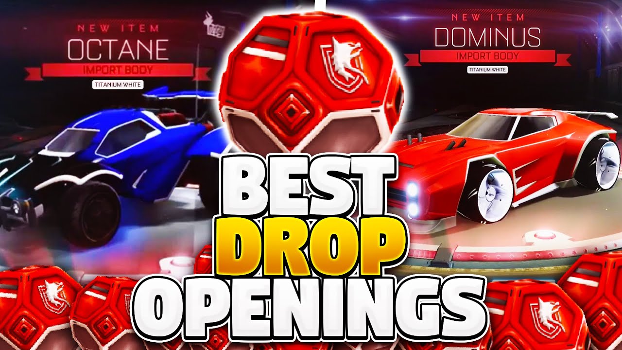 BEST DROP OPENINGS OF ALL TIME On Rocket League!