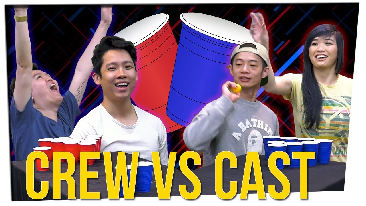 You Owe Me Lunch! | PONG: Cast VS Crew