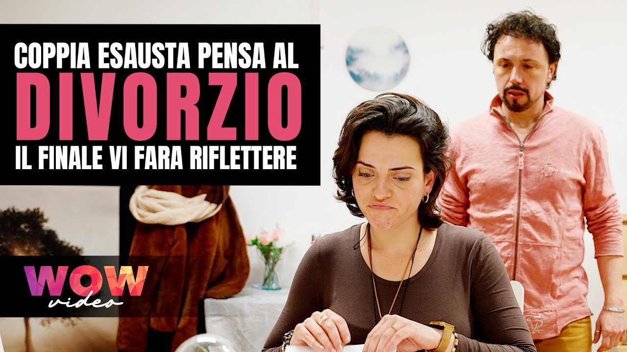 Marito Esausto pensa al divorzio, il finale vi sorprenderà