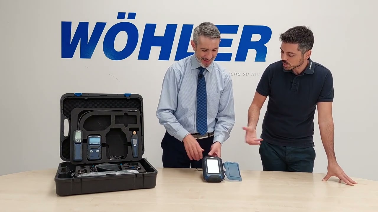 Wöhler M 603 – Analizzatore di tenuta universale e multifunzione per l’idraulico e il manutentore