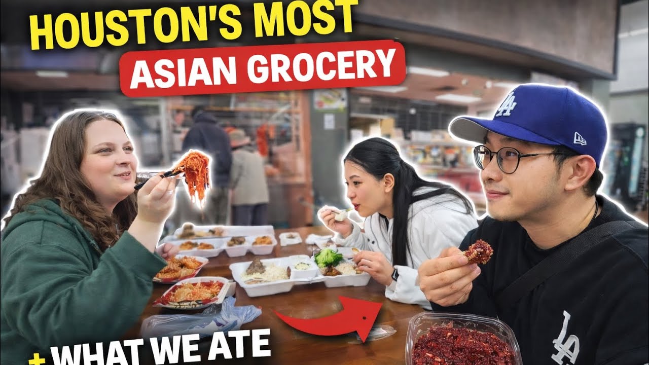 Houston’s Most Addicting Asian Grocery + Filipino Products + What We Ate for Lunch 🍜